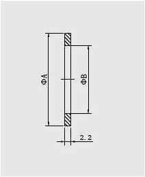 CF flange copper morgasket